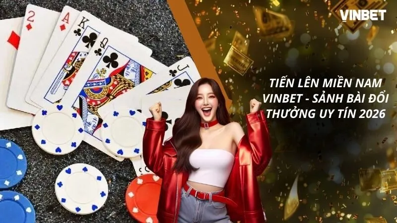Tiến Lên Miền Nam VINBET - Sảnh Bài Đổi Thưởng Uy Tín 2026